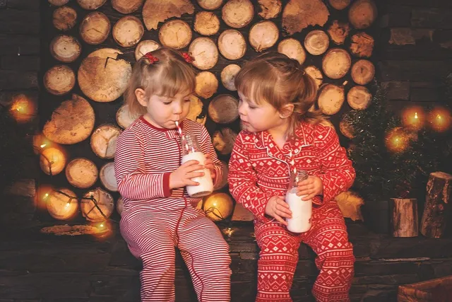 classic pyjama - peach