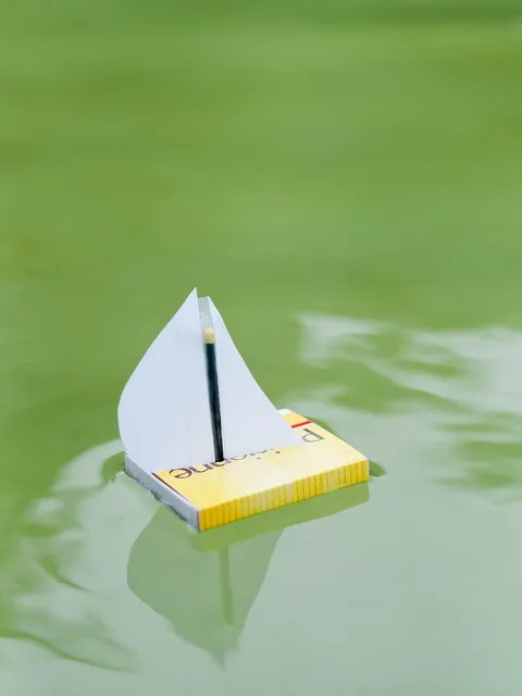 Origami Boat | Nude