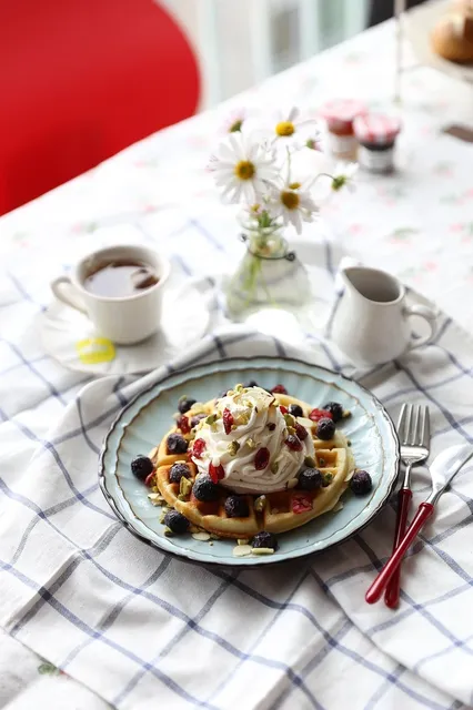 Waffle Blanket - Vanilla