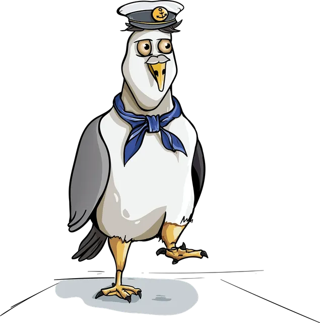 sailor hat - stripe