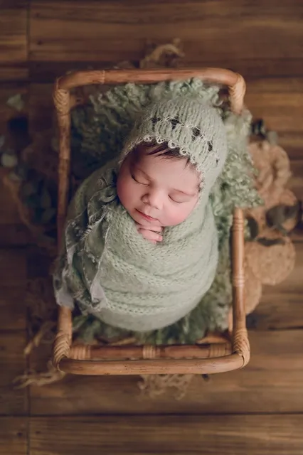 TIE DYE SWADDLE | mustard (last one)