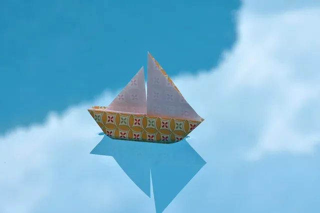 Origami Boat | Nude