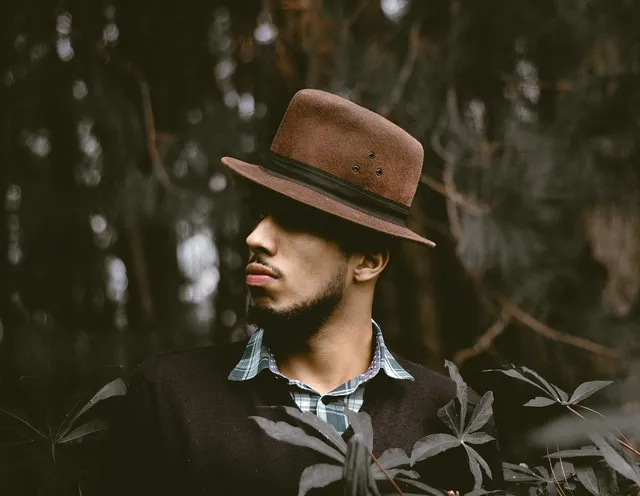 floppy hat - off white