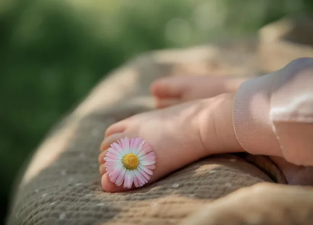 Lovey teether - dusty pink