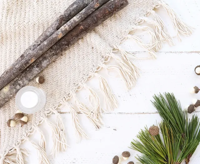 Muslin Blanket - White | Ecru Lace