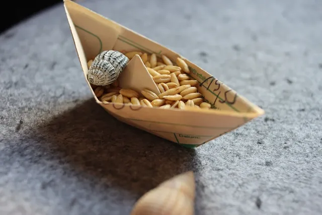Origami Boat | mint
