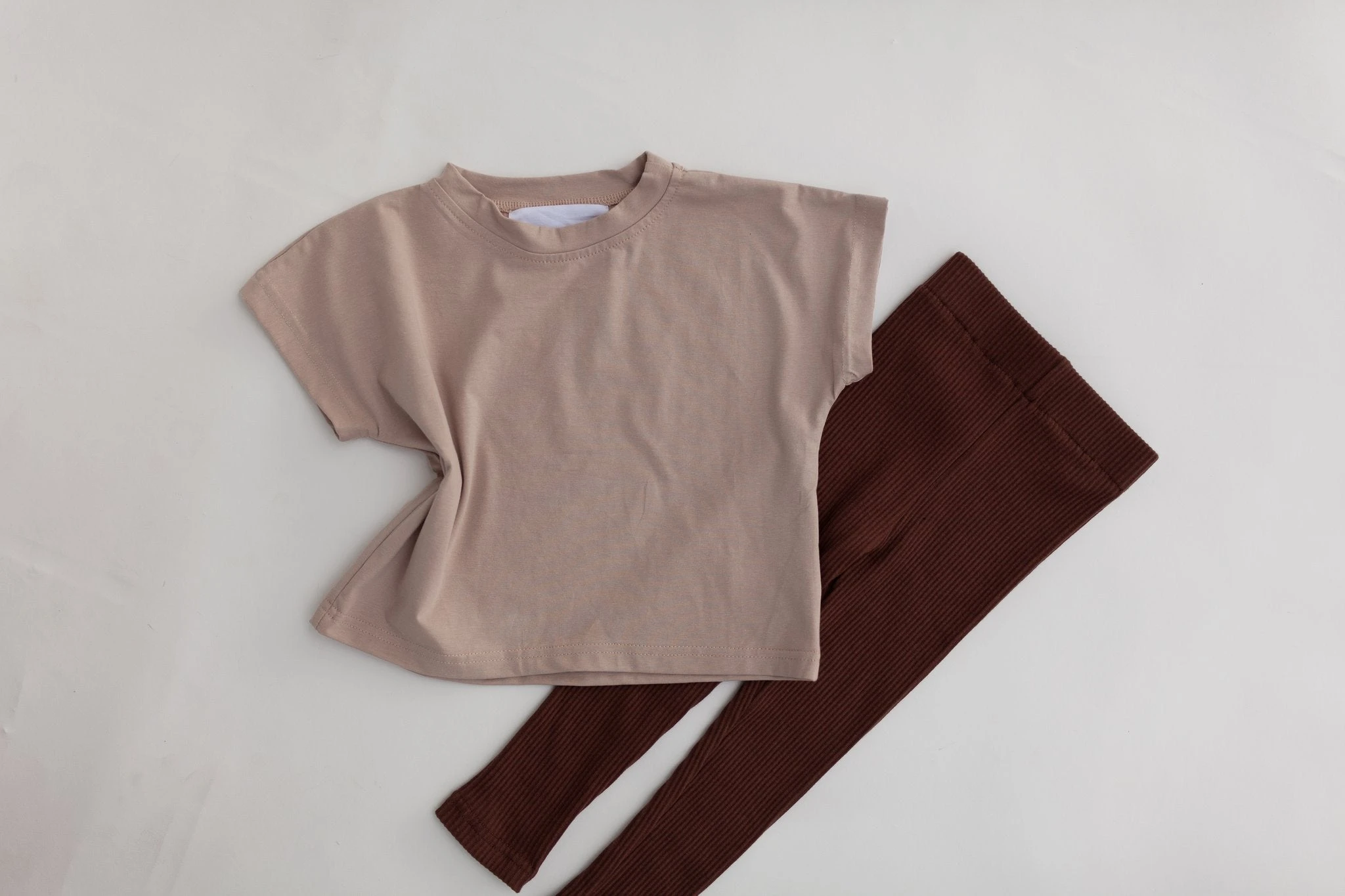 Ribbed Leggings | Fig