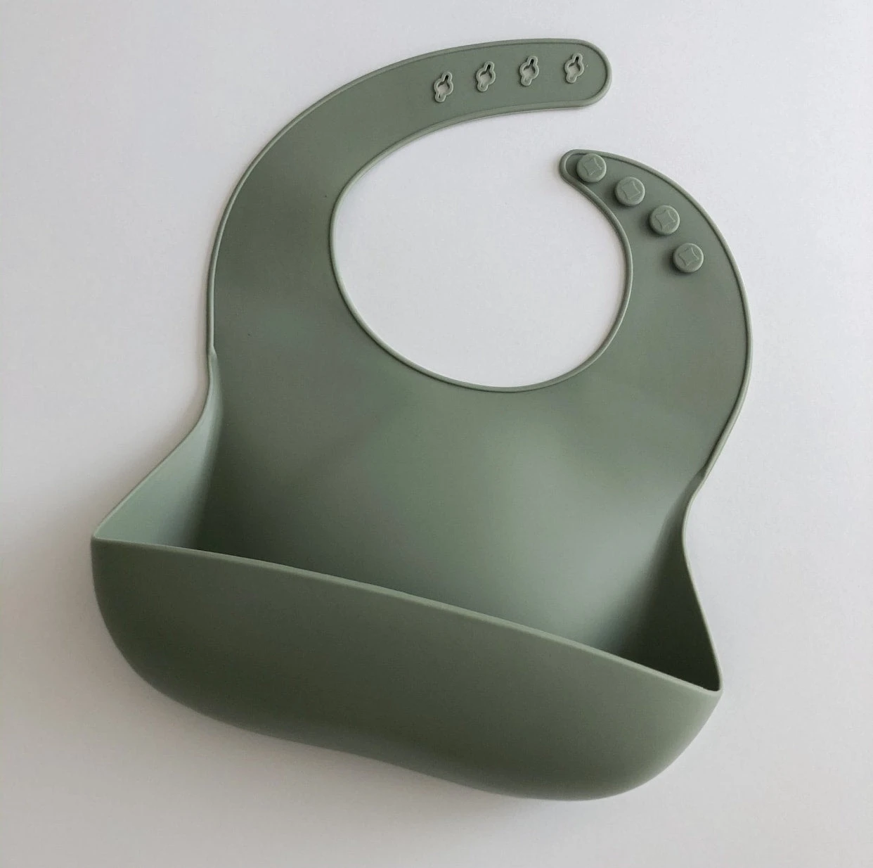 Silicone Bib - Sage