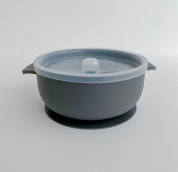 Silicone Bowl | dark grey